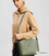 Bolso Karl mediano perforado verde